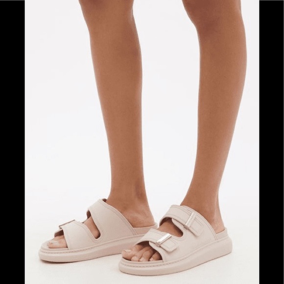 NWT Alexander McQUEEN Women's Hybrid Slide Sandals** - Picture 1 of 6